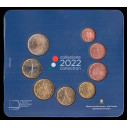 2022 - ITALIA Divisionale Ufficiale Euro 8 Monete FDC
